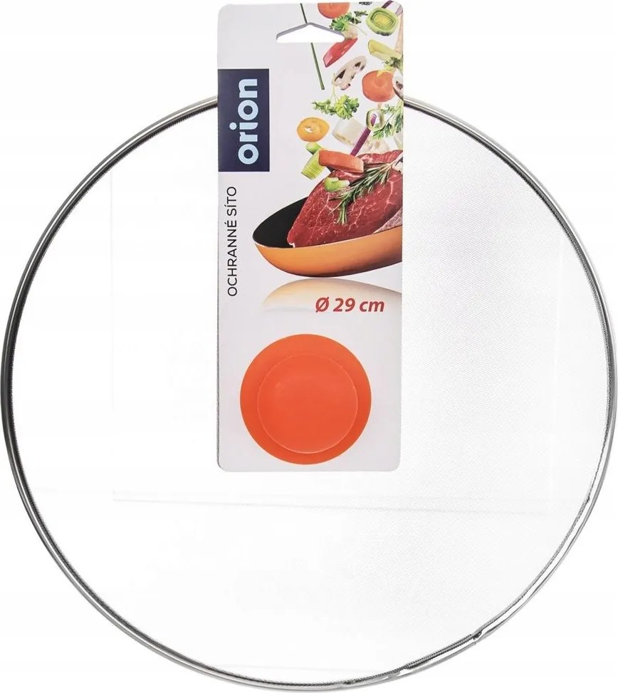 Serpenyő Fedő edény védőháló konyhai fedél 29 cm