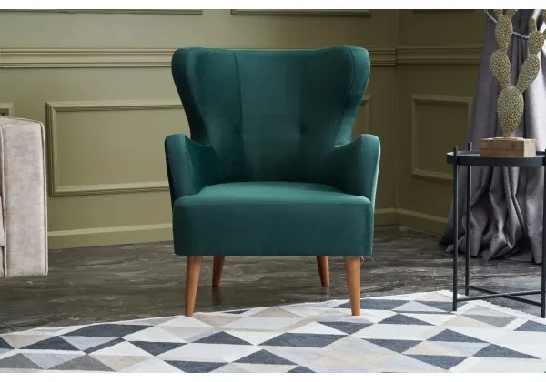 NEKO zöld füles fotel