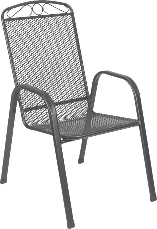 Melfi fém kerti szék