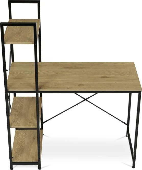 Íróasztal 100x48 cm, MDF, tölgy, GD-512 OAK