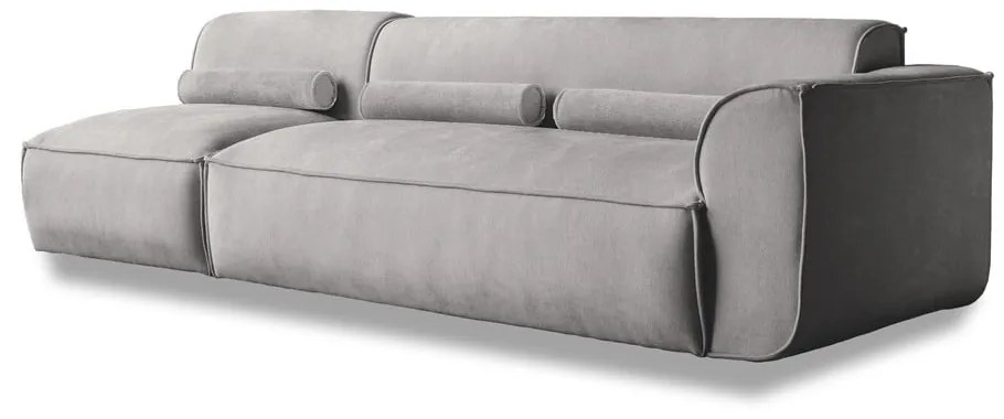 Világosszürke moduláris heverő (jobb oldali) Flex Felix – Miuform