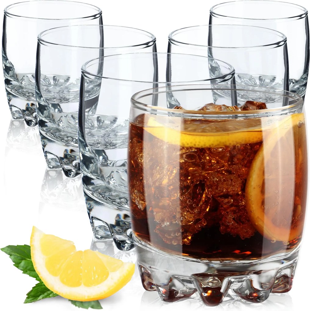 Italos Poharak Whisky Gyümölcslé Szett 6db-os Pohár Szett 300 ml