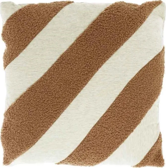 Díszpárna KELLA 45x45 cm, barna