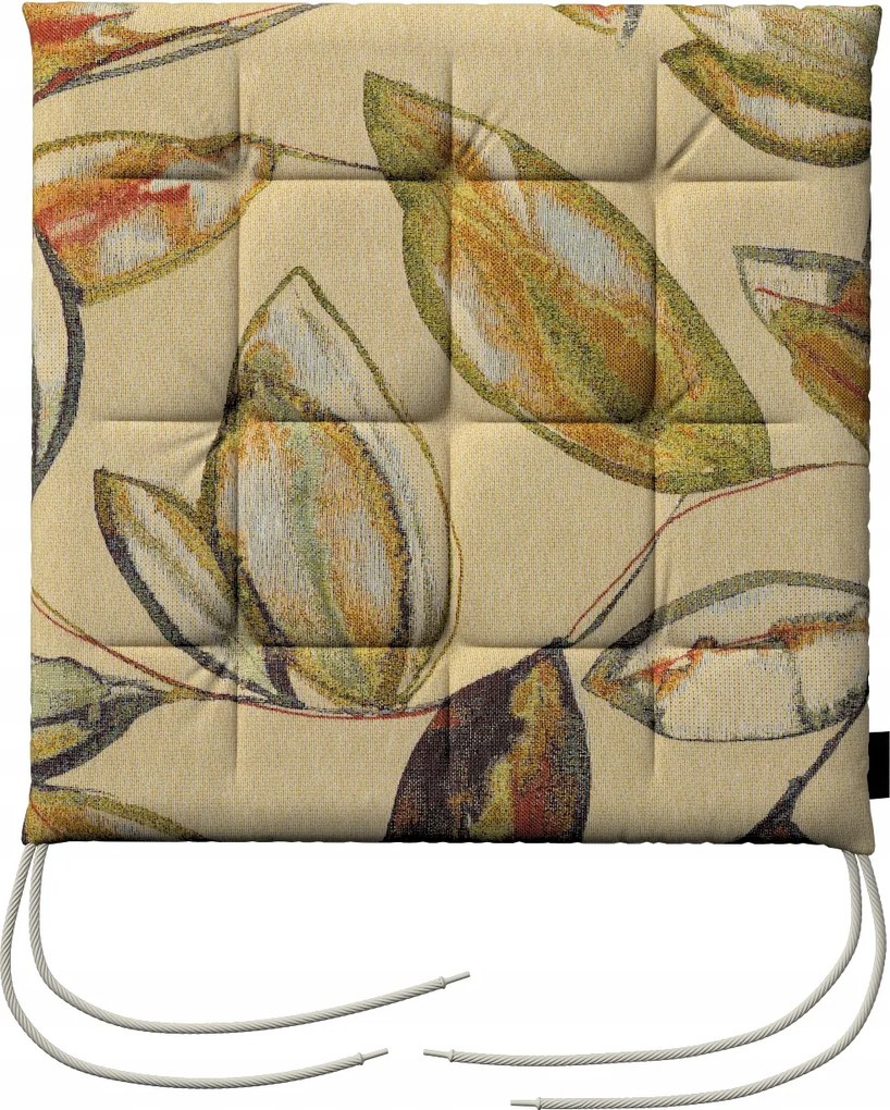 Károly székpárna 40x40 színes levelek