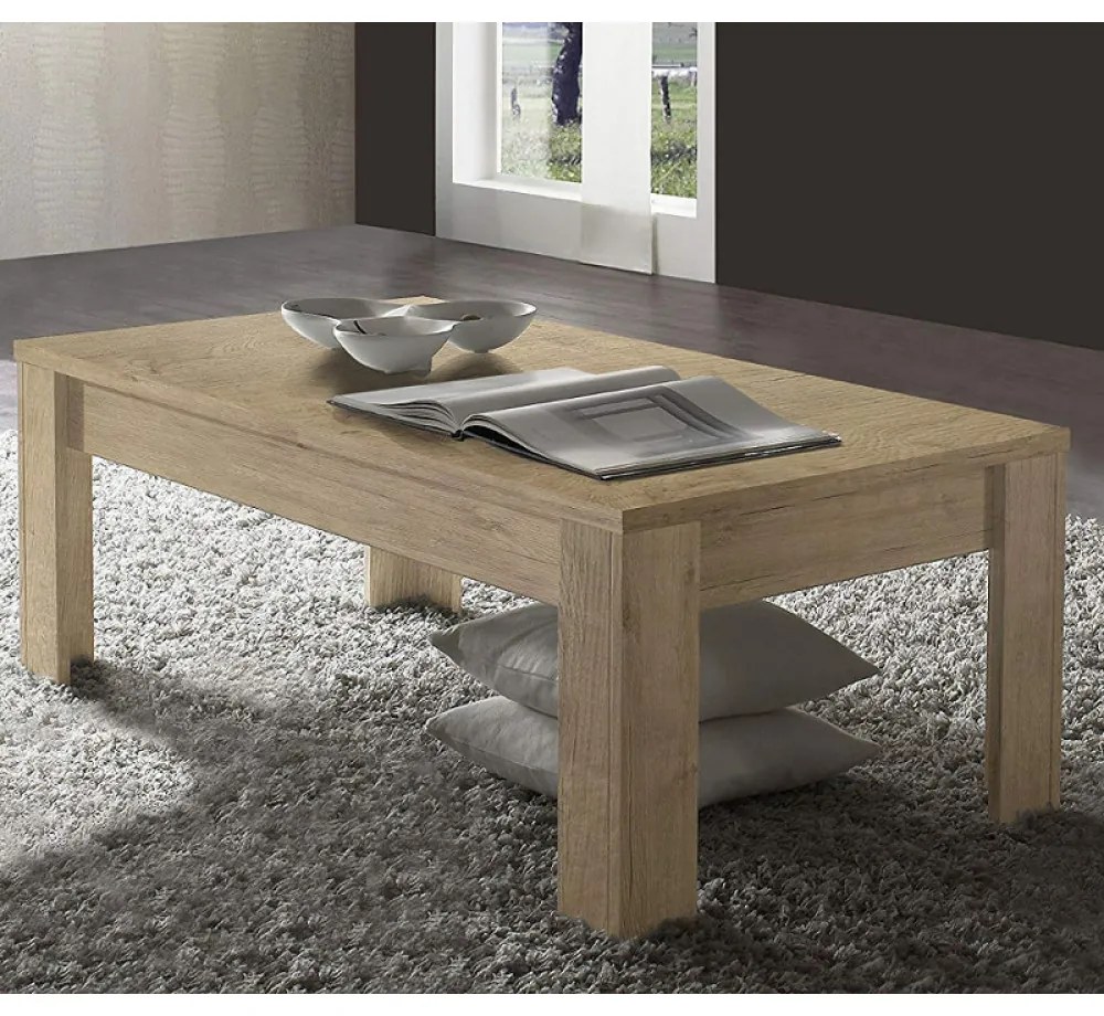 PALMA Sherwood tölgy Dohányzóasztal 122cm