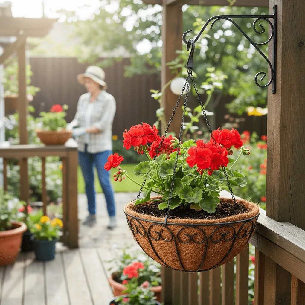 Kókuszrost betét virágtartókhoz, 25 cm átmérőjű