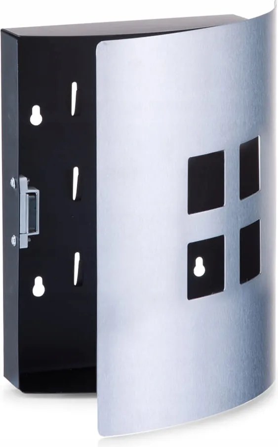 Acél kulcstartó doboz "4 négyzet",