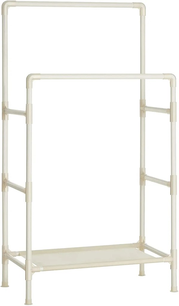 Többcélú gardróbállvány REDER 83x157 cm fehér