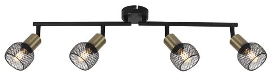 Globo 54028-4 - Spotlámpa FIASTRA 4xE14/40W/230V