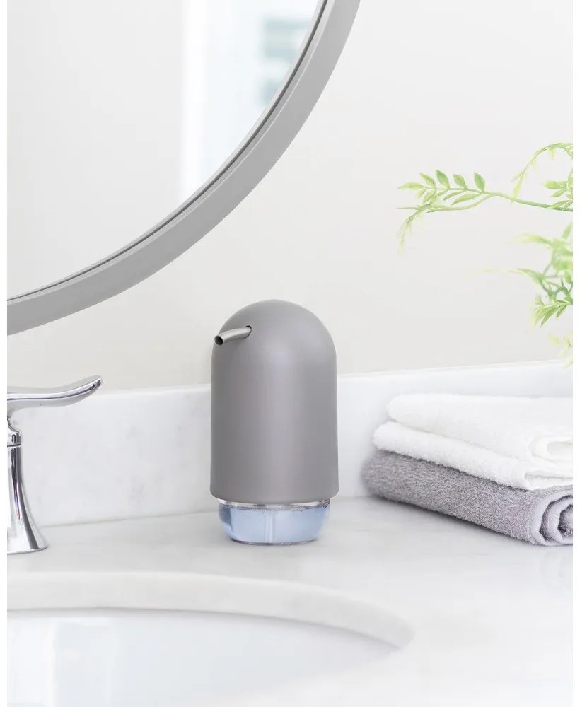 Szürke műanyag szappanadagoló 230 ml Touch – Umbra