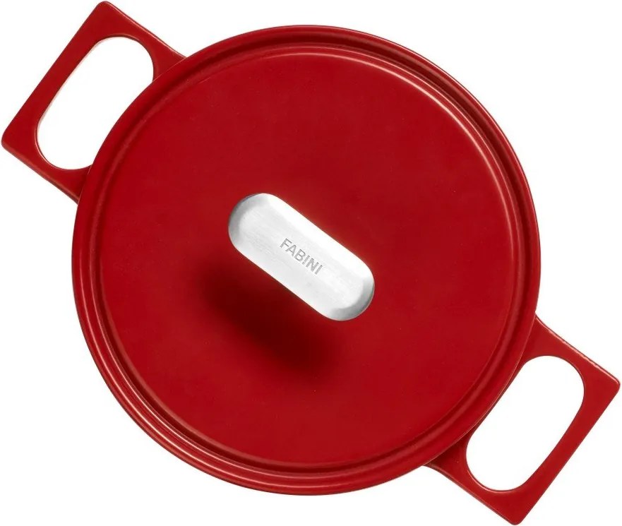 Indukciós tűzhelyhez alkalmas öntöttvas lábas fedővel 2 l Mattia 3.0 – FABINI