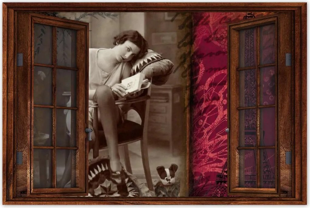 Poszterek 120x80 Kilátás Párizsból