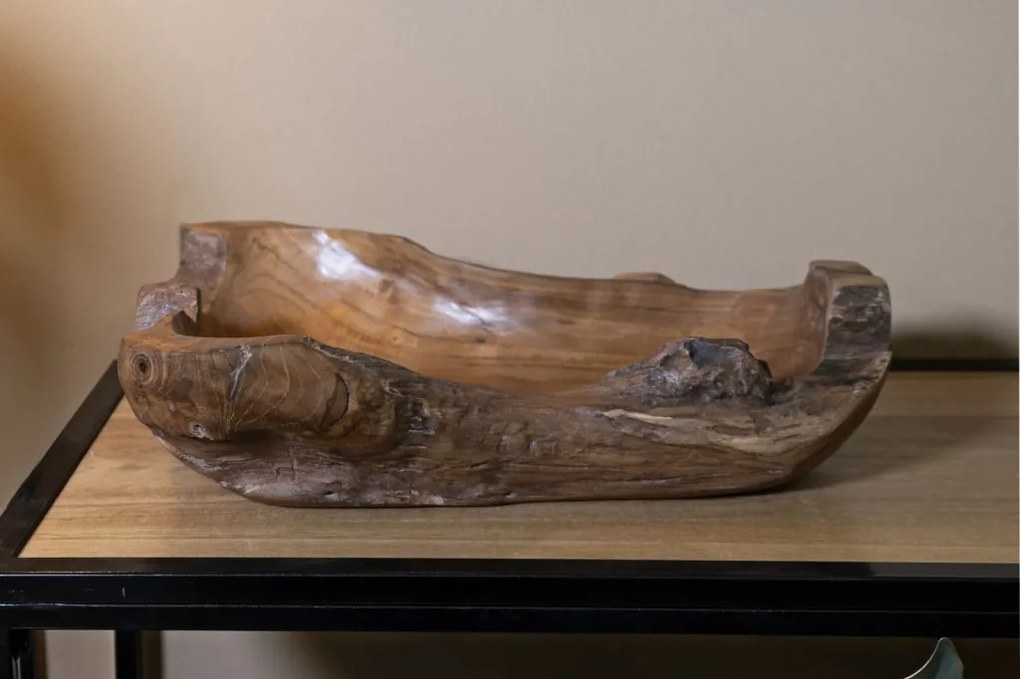 Narro teak tálca 40x29x10cm