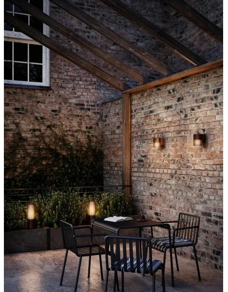 Nordlux - Kültéri lámpa ALUDRA 1xE27/15W/230V IP44 barna 45,4 cm