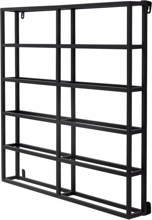 Bloomingville Magne Fali Bortartó Fekete