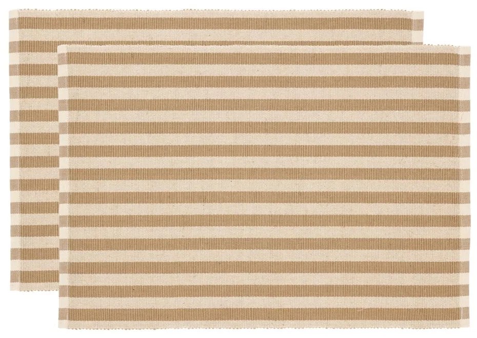 Textil tányéralátét szett 2 db-os 33x48 cm Statement Stripe – Södahl