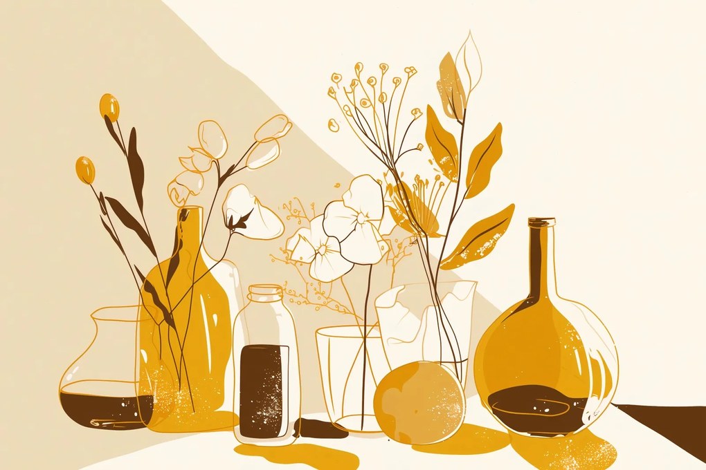 Poszter 60x40cm Napsütötte árnyalat