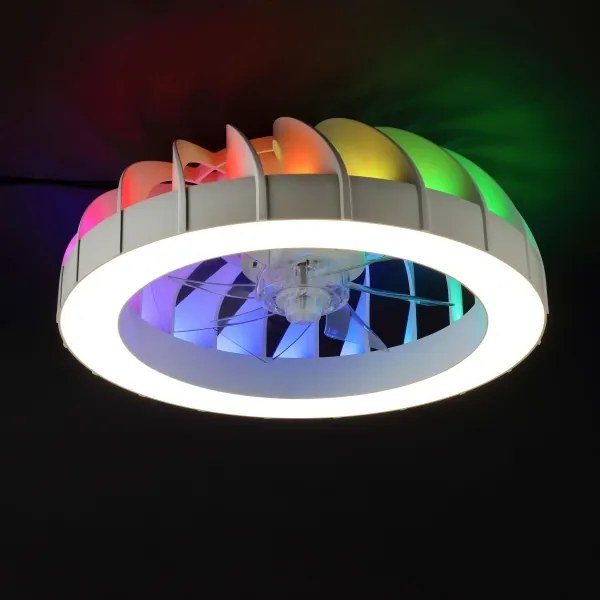 Brilliant - LED RGBW mennyezeti ventilátor FANORA LED/30W/230V + DO