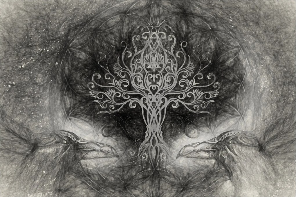 Kép - Az élet fája (90x60 cm)