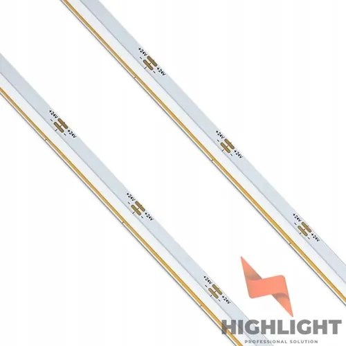 Led szalag Neon csíkos oldalsó tömlő Cob 24V 10W 480 LED/m Hideg fehér – 1 méter