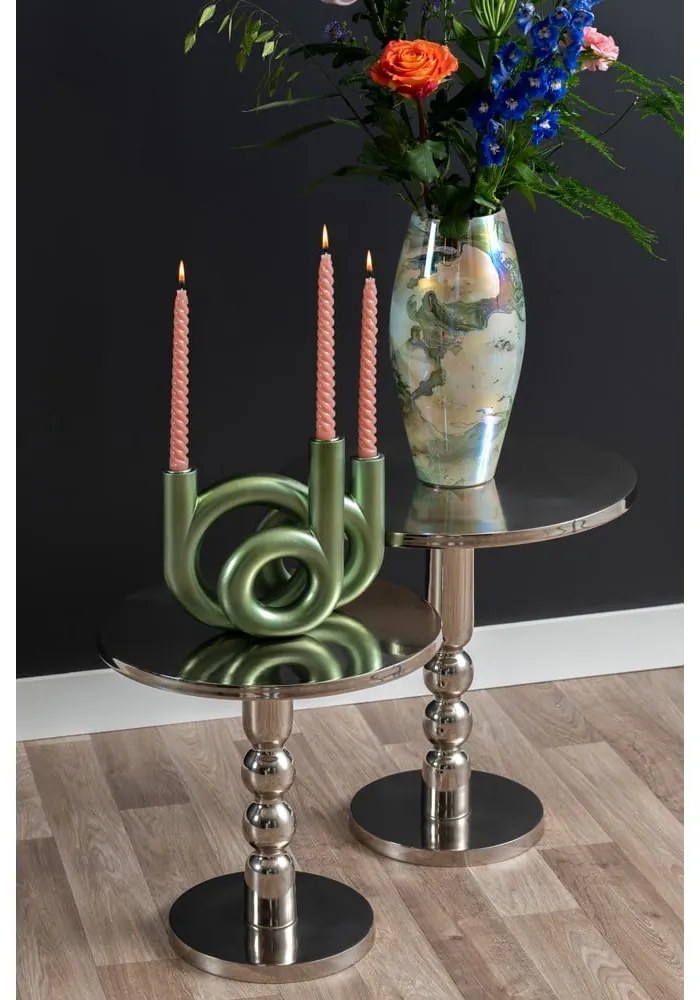 Fém kerek tárolóasztal ø 44 cm Sheen – Leitmotiv