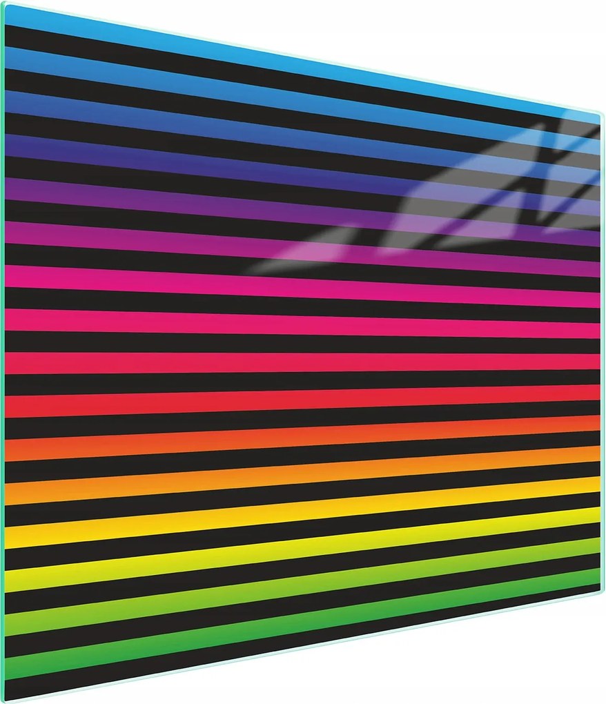 Üveg Vágódeszka 52x30 Színes Edzett Üveg