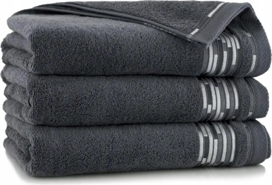 Törölköző Grafik 70x140 Zwoltex grafit