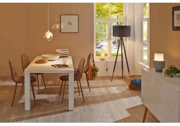 Paulmann 79633 - 1xE27/20W Állólámpa RURIK 230V