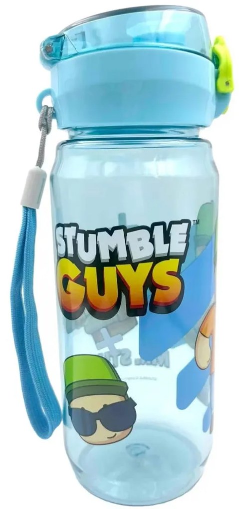 Stumble Guys All Day műanyag kulacs akasztóval 600 ml
