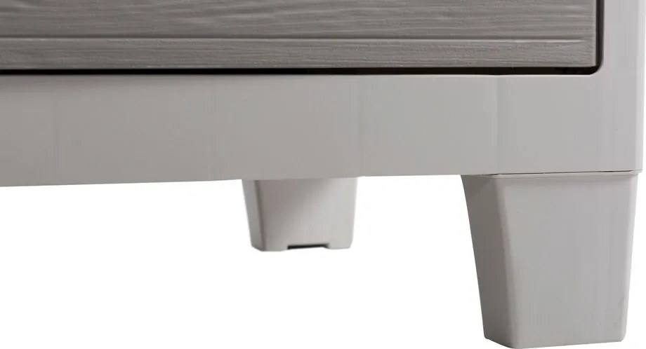 WOODYS LOW XL Szekrény világos szürke