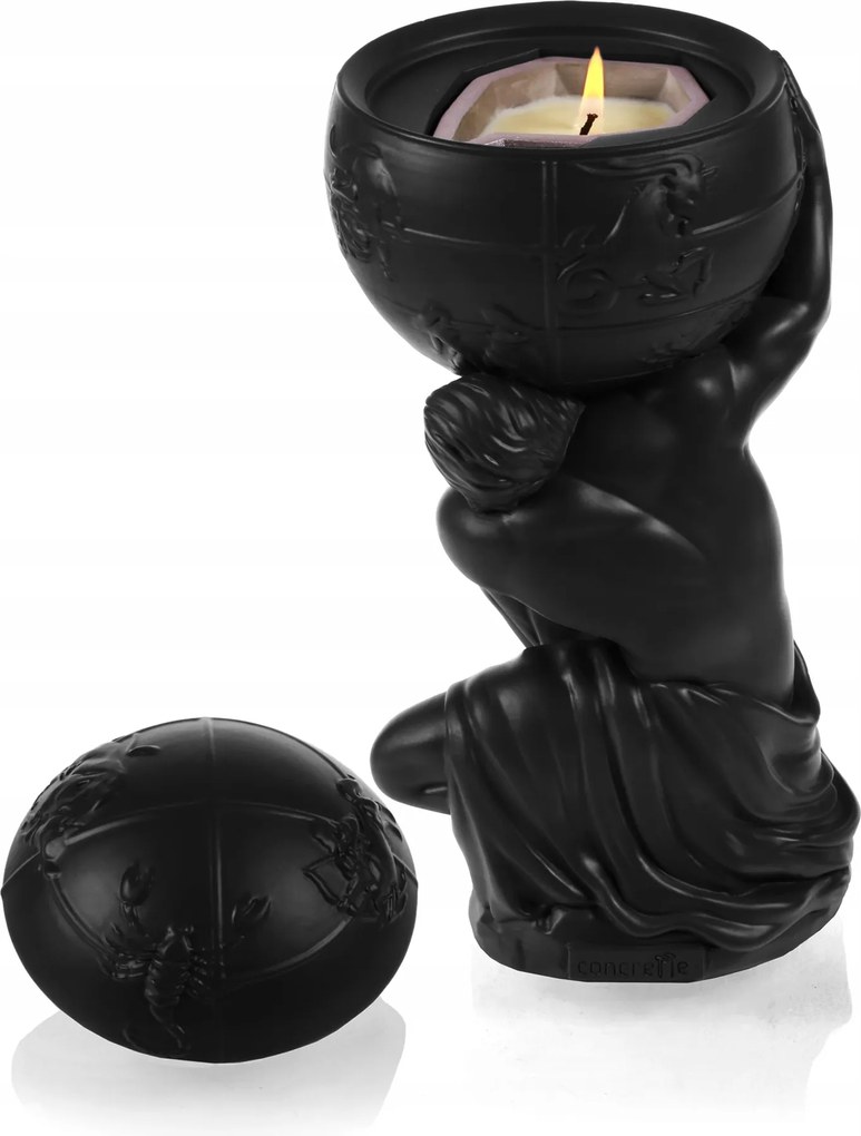 Dekoratív gyertyatartó Atlas 3D gyertyákhoz