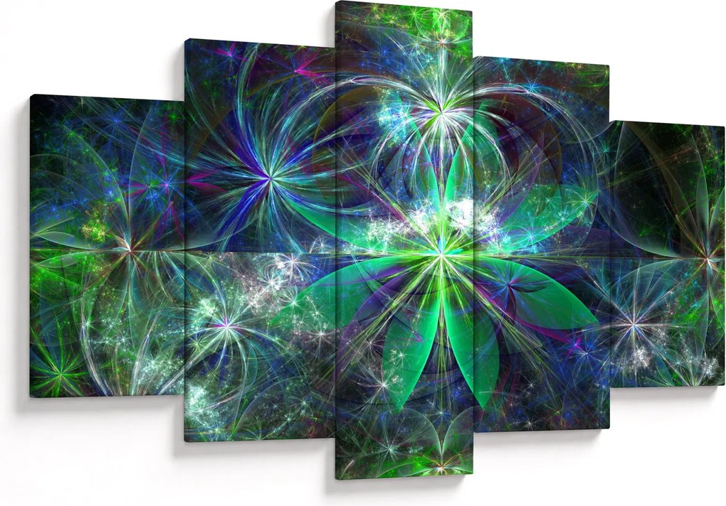 Kép - Absztrakt geometriai formák (150x105 cm)