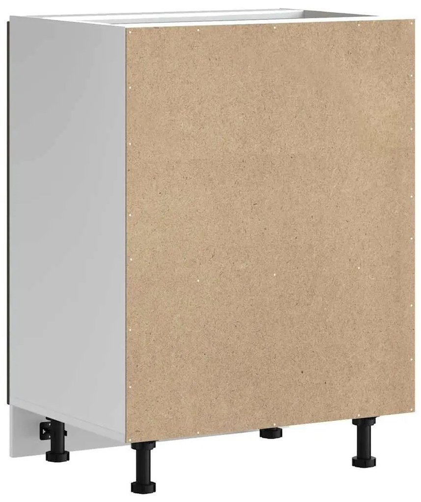Mosogató sljzat szekrény Kalmar barna tölgy 60x46x81,5 cm