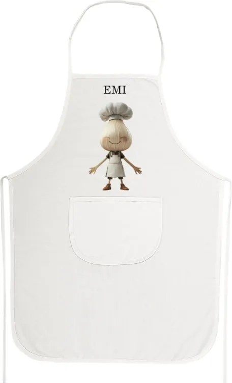 EMI Garlico konyhai kötény, Szürke