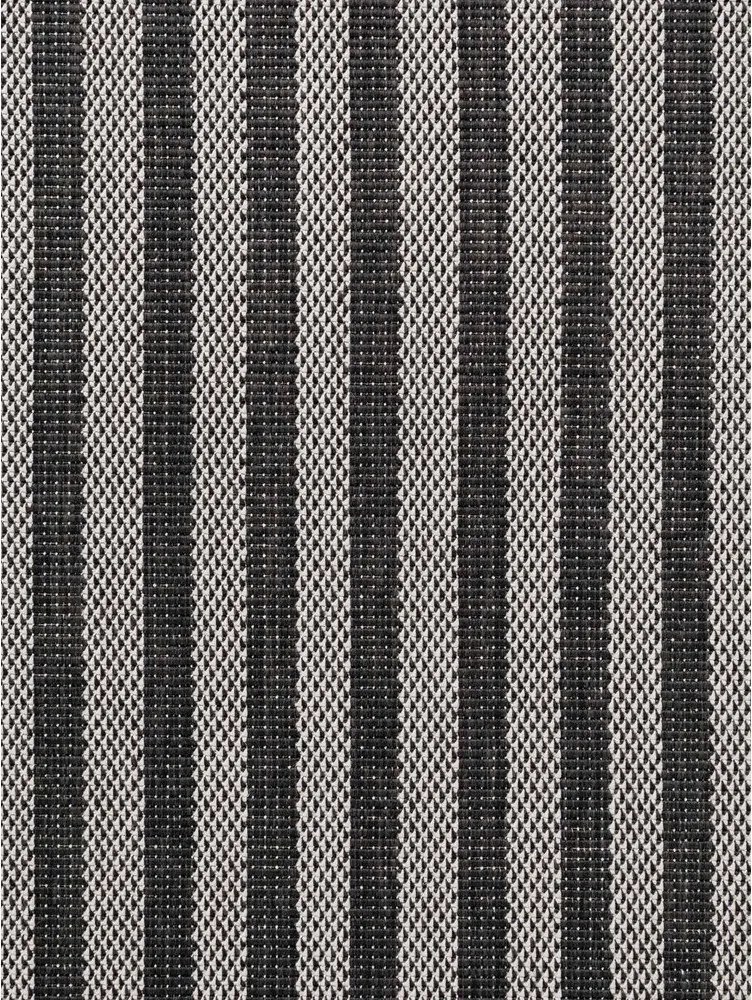 Fekete-krémszínű kültéri-beltéri szőnyeg 120x170 cm Haringey Linley – Ted Baker