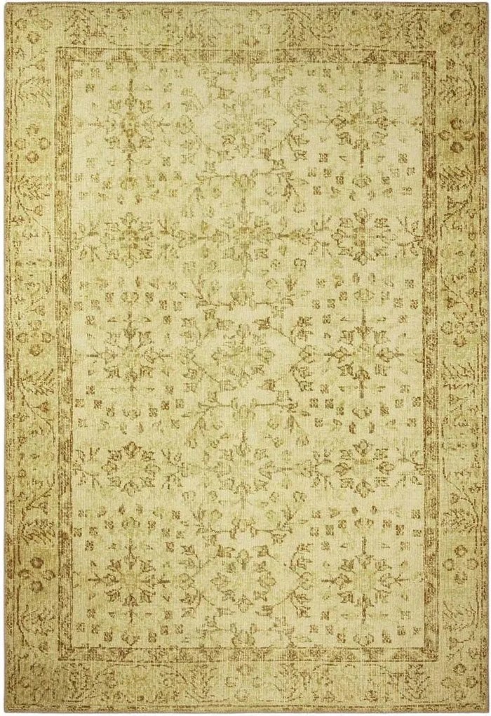 Sárga klasszikus szőnyeg nappaliba 200x290 cm