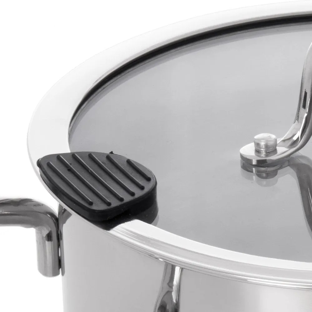 Rozsdamentes acél edény fedővel 4,6 l Venice – Orion