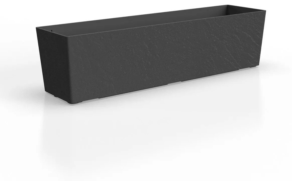Gardenico Florence Stone antracit ültetőláda, 75 cm, 75 cm