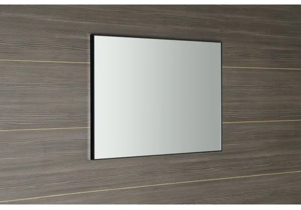 Sapho - AROWANA keretes tükör 60x80 cm matt fekete