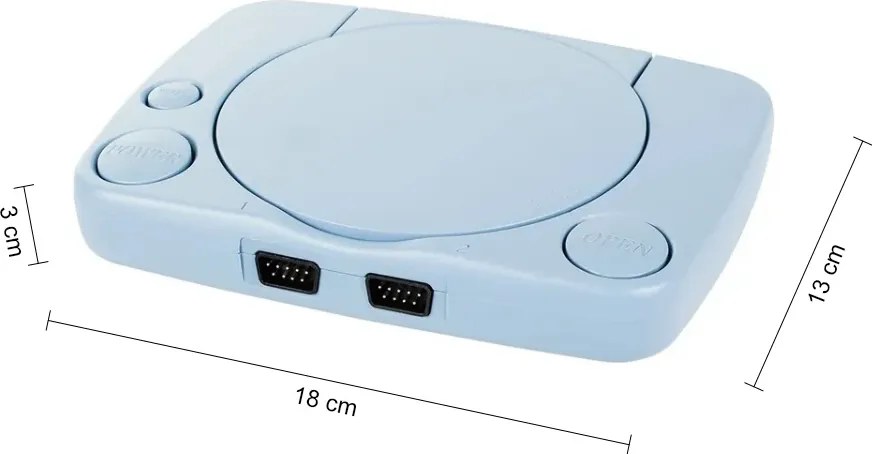 Retro játék TV-konzol két kontrollerrel - SQY-666