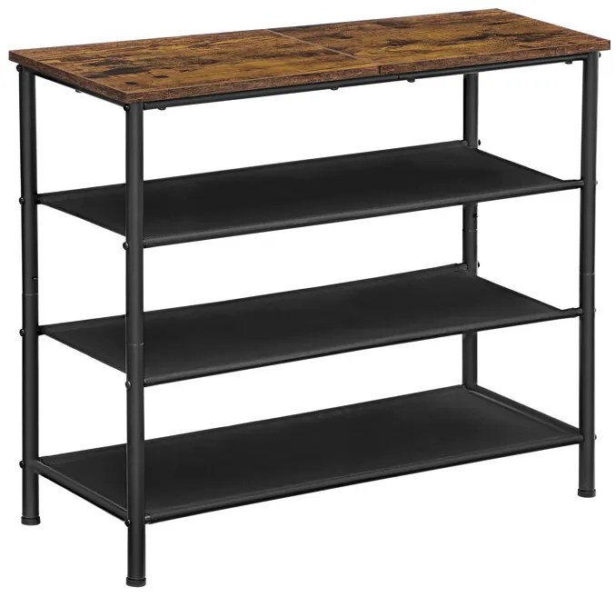 Barna MDF Cipős Szekrény. ABO-E1035 OLW