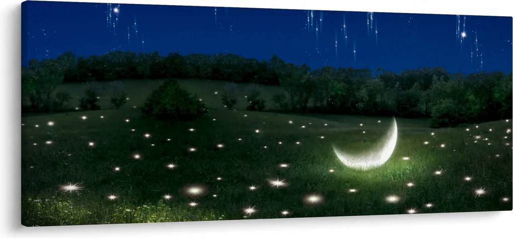 Kép - zuhanó égbolt (120x50 cm)