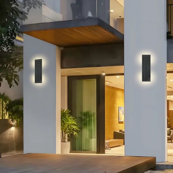 Brilagi - SUN napelemes LED fali lámpa, 2,5 W, 230 V, 30 cm, 2000 mAh, IP44