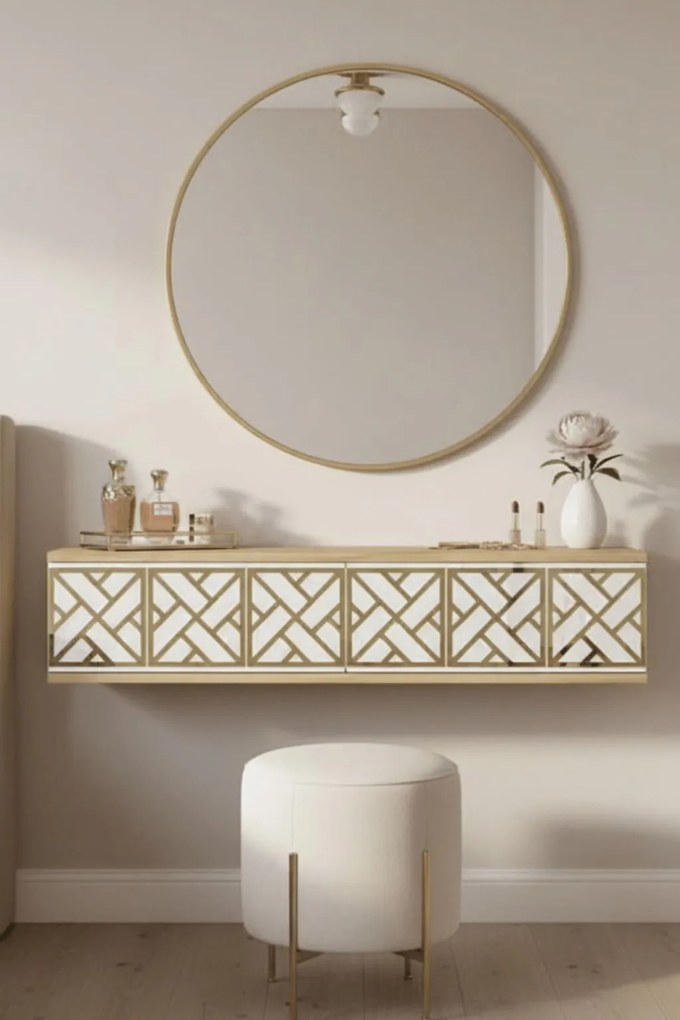 Arex 120 - Sapphire Oak, White, Gold