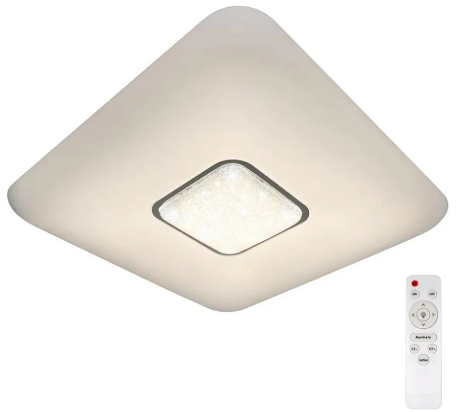 YAX LED/24W/230V állítható fényerejű mennyezeti lámpa + távirányító