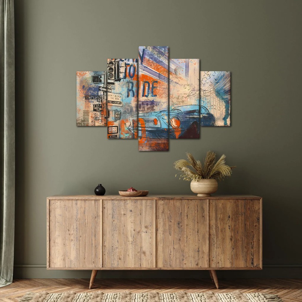 Kép - lovaglásra született (150x105 cm)