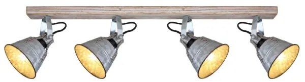 Globo 15366Z-4 - Spotlámpa GÜNTHER 4xE27/60W/230V