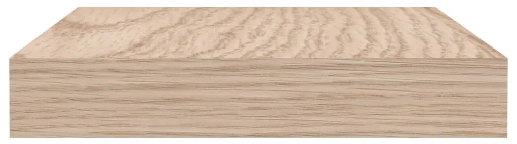 2 db szerelt fa függőpolc 60 x 23,5 x 4 cm