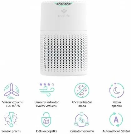 TrueLife AIR Purifier P3 WiFi légtisztító