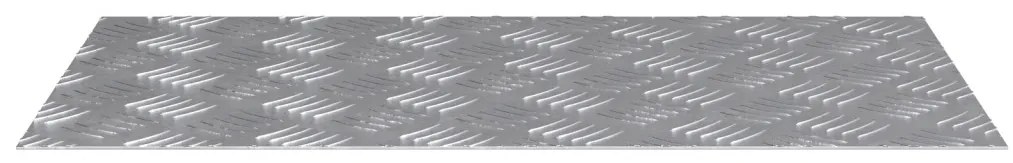 Alumínium Rácsos Lemezek 4 db Csúszásmentes 70x40 cm